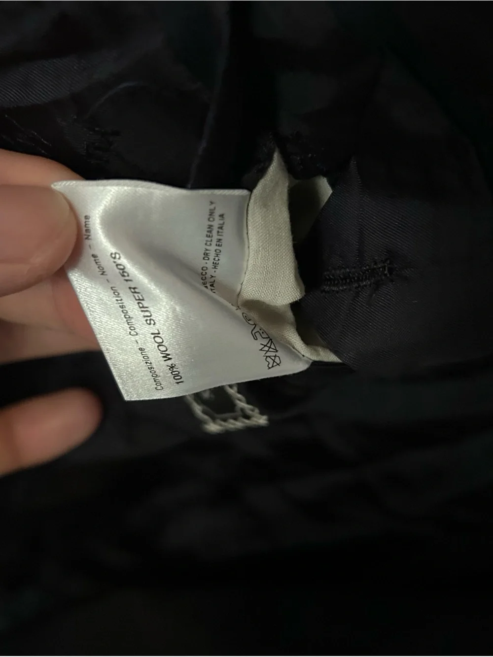 Brioni Midnight Blue Double-Breasted Suit Jacket Sport Coat 42R Super 150s